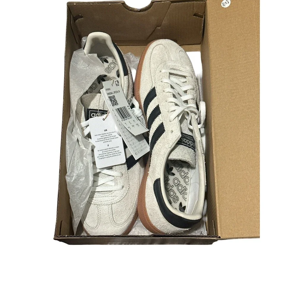 Adidas Handball‎ Spezial Women’s Aluminium Black Gum Size 9.5 (runs large) NWT